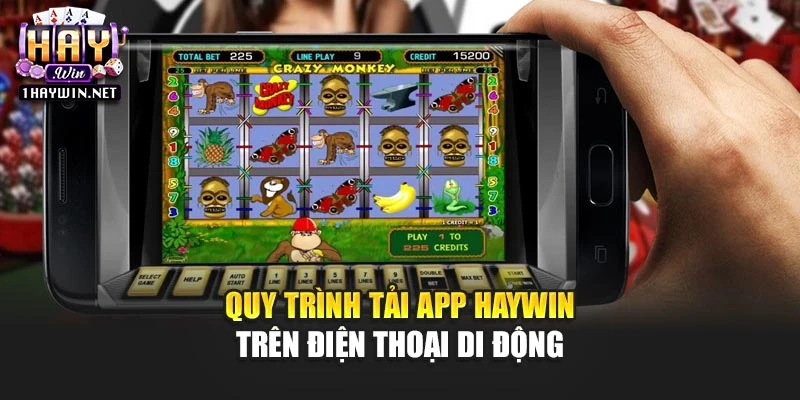 Quy trình tải app Haywin trên điện thoại di động